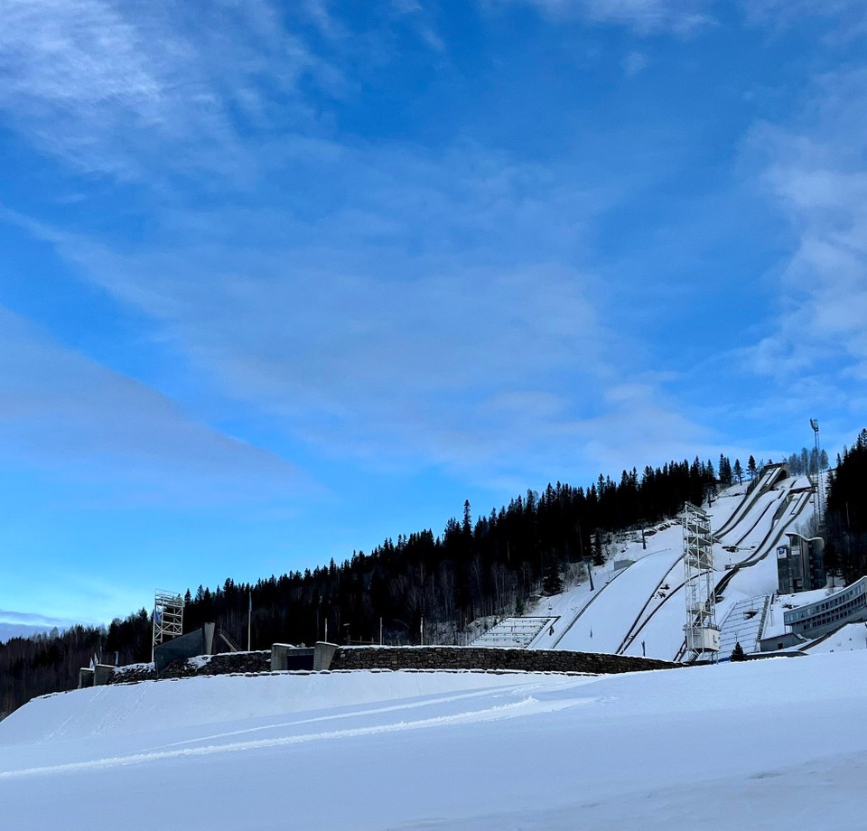 Norwegen - Oslo - Schanze Lillehammer