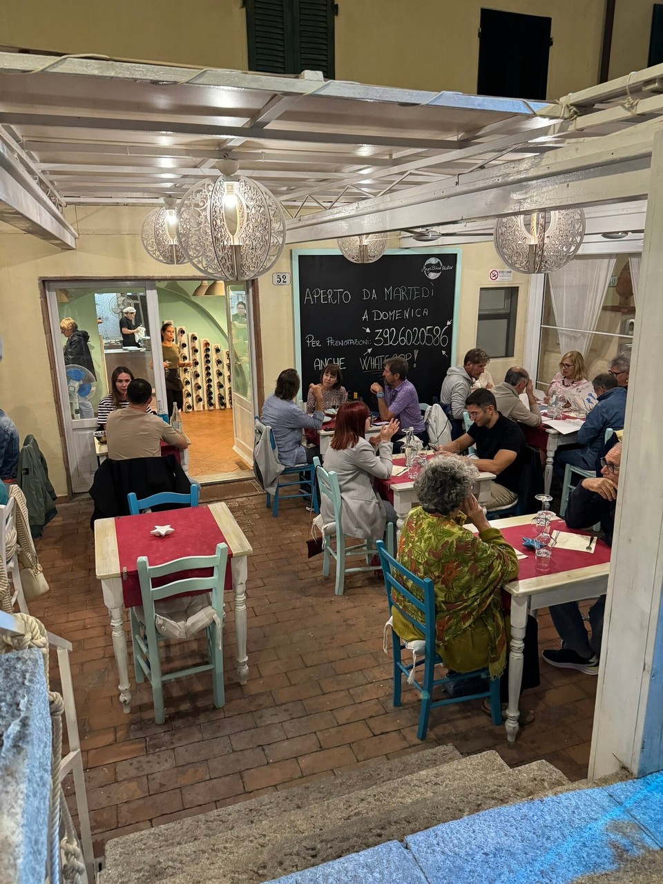 Italien - Porto Azzurro - Das MagnEthico Bistro. Mit cucina a-typica😜