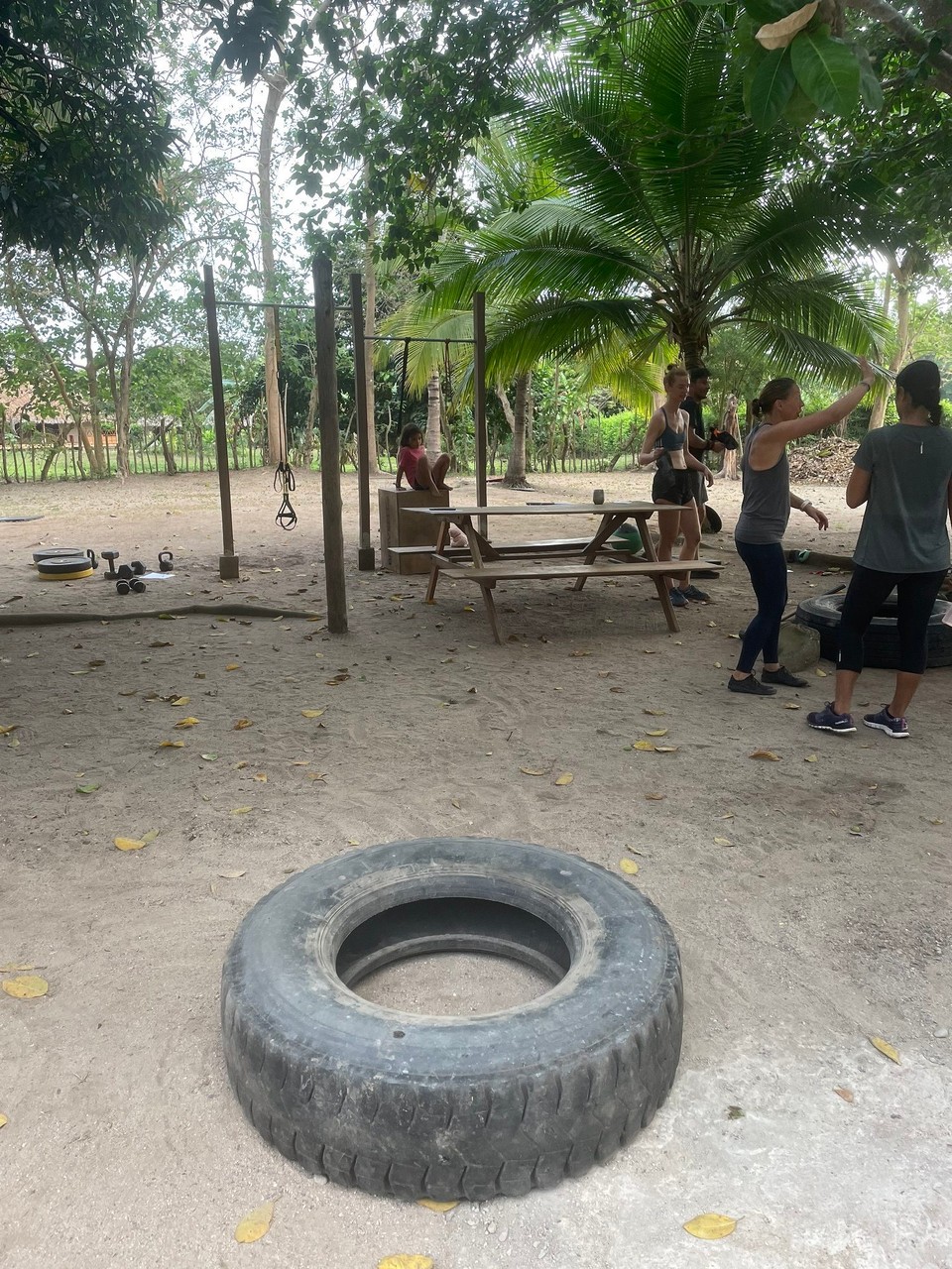 Kolumbien - Dibulla - Den Tag mit einem Bootcamp-Workout beginnen 💪🏻 
