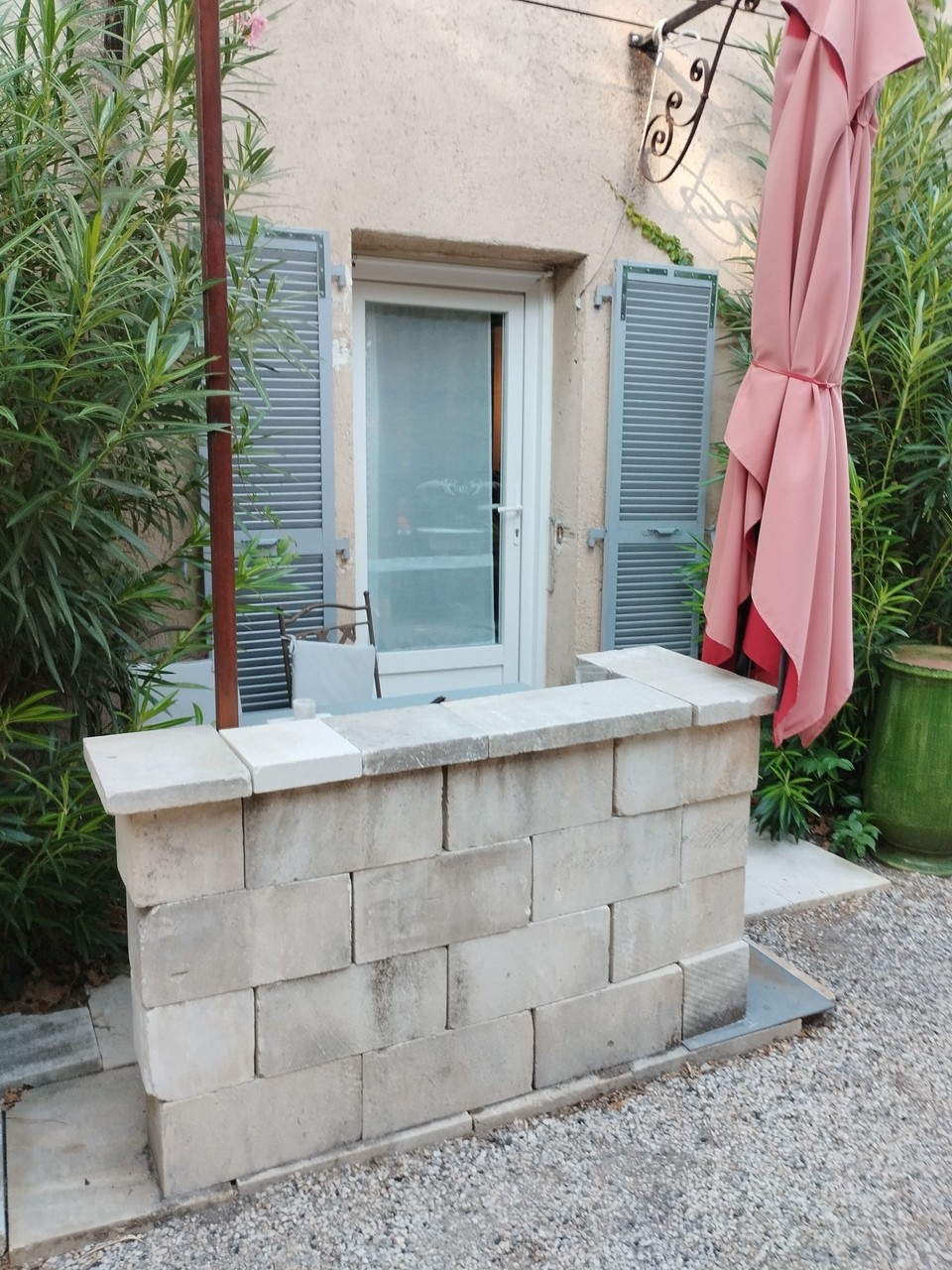 Frankreich - Avignon - Unser Eingang 