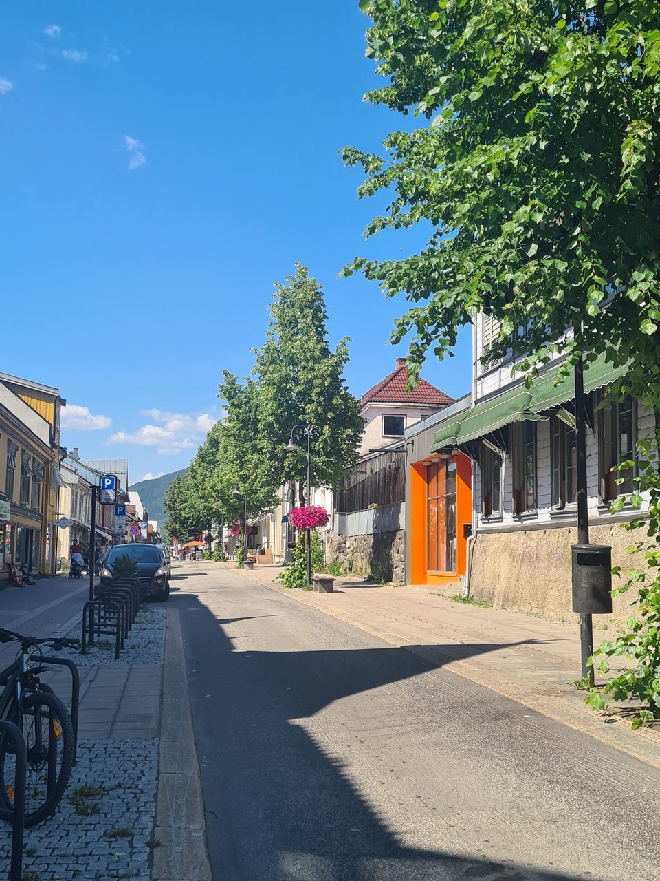 Norwegen - Lillehammer - Einkaufsmeile in der City