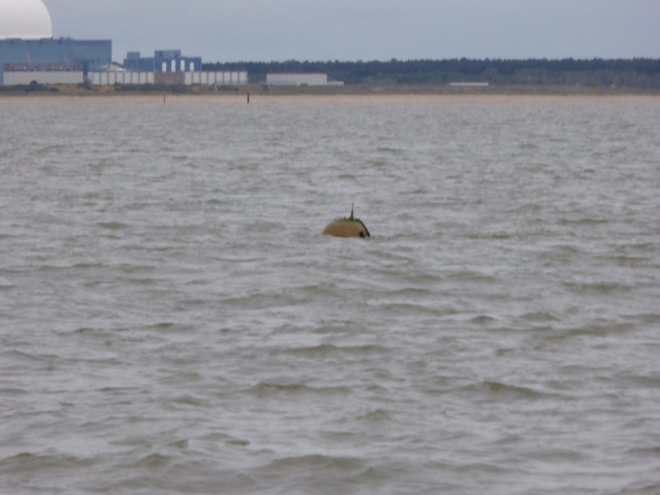 United Kingdom - Southwold - Unsure of what this is, but assuming it’s part of a monitoring system for the power station we gave it a wide berth.