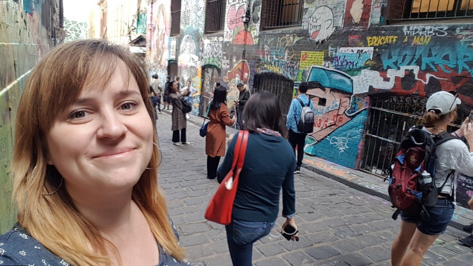 Australia - Melbourne - In der Hosier Lane