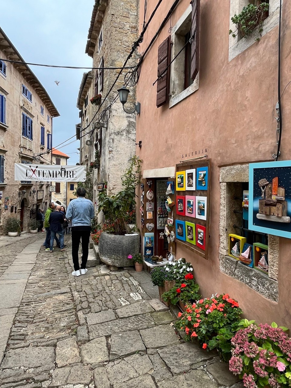 Kroatien - Grožnjan - Groznjan Altstadt