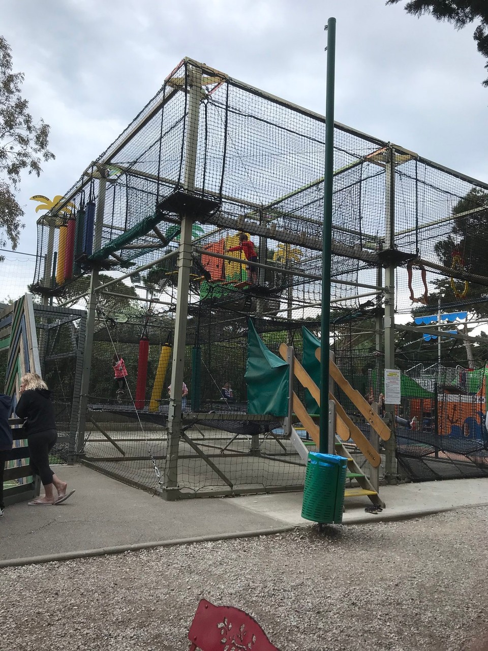 Frankreich - Le Barcarès - Der Kletterpark.