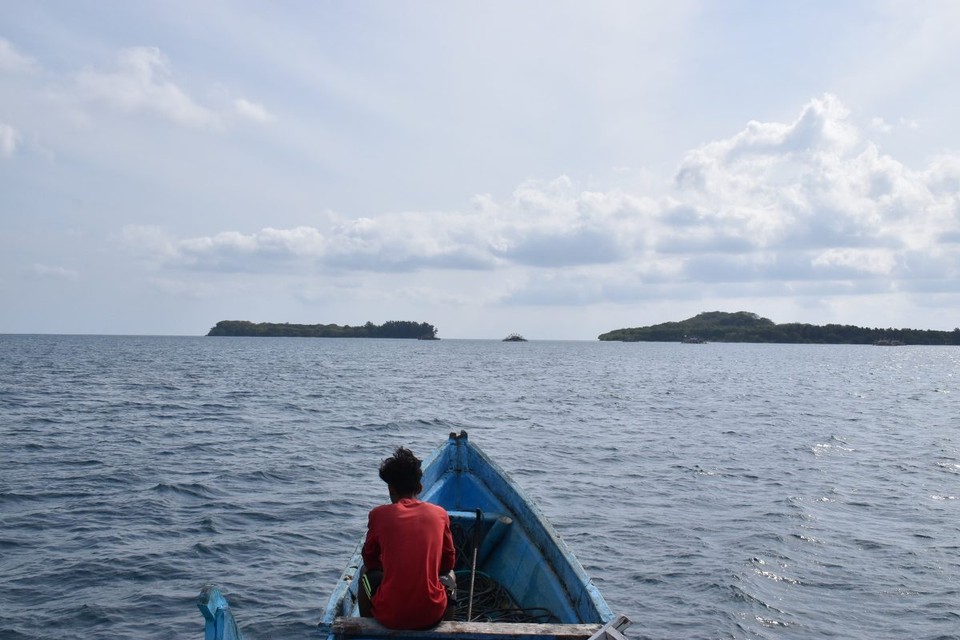 Indonesien - Kabupaten Lombok Barat - Diese Inseln waren unser Ziel und wir waren sehr gespannt.