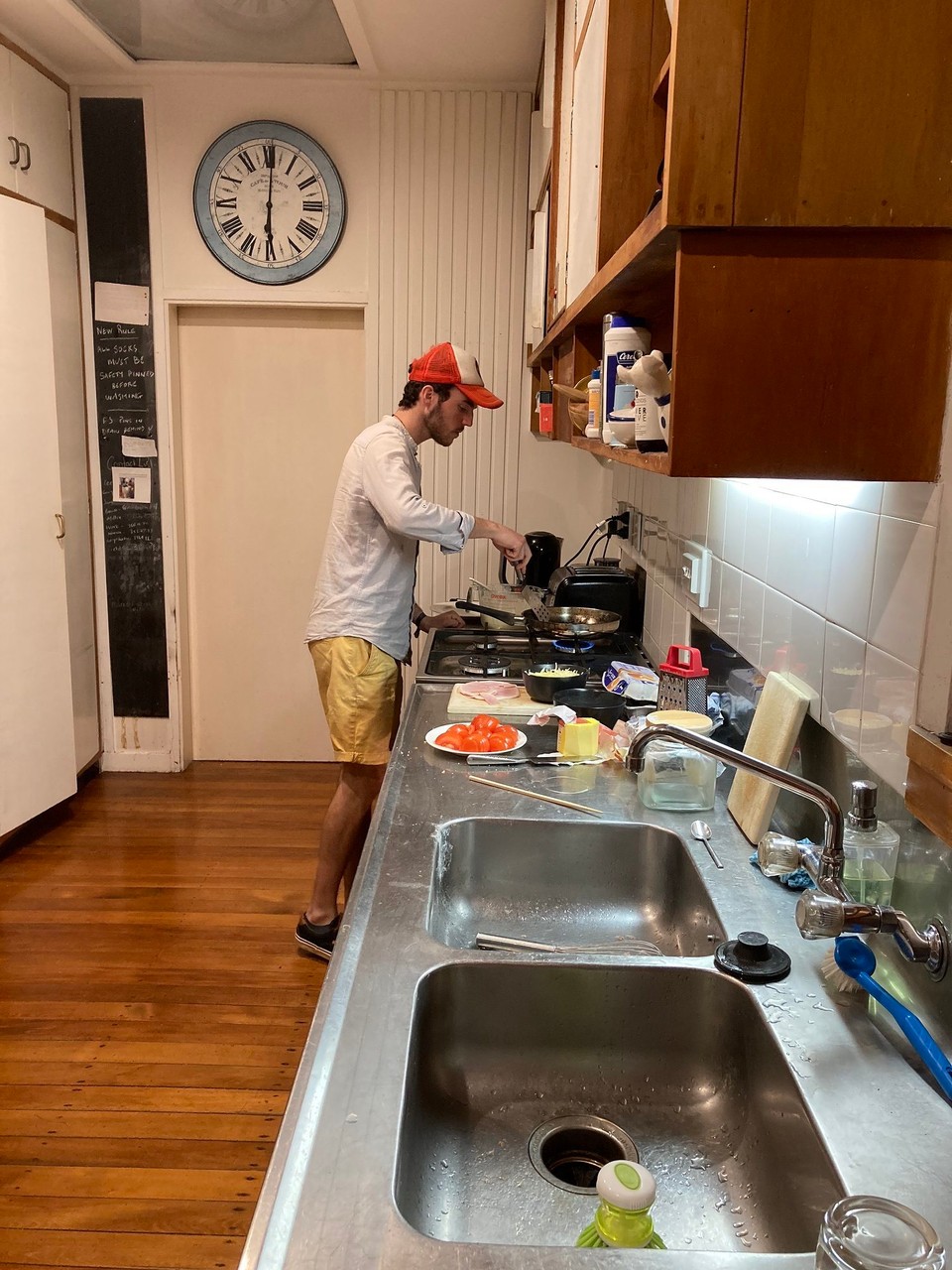 Neuseeland - Christchurch - Nach so vielen Versprechen gibt es endlich Crêpes 🥳