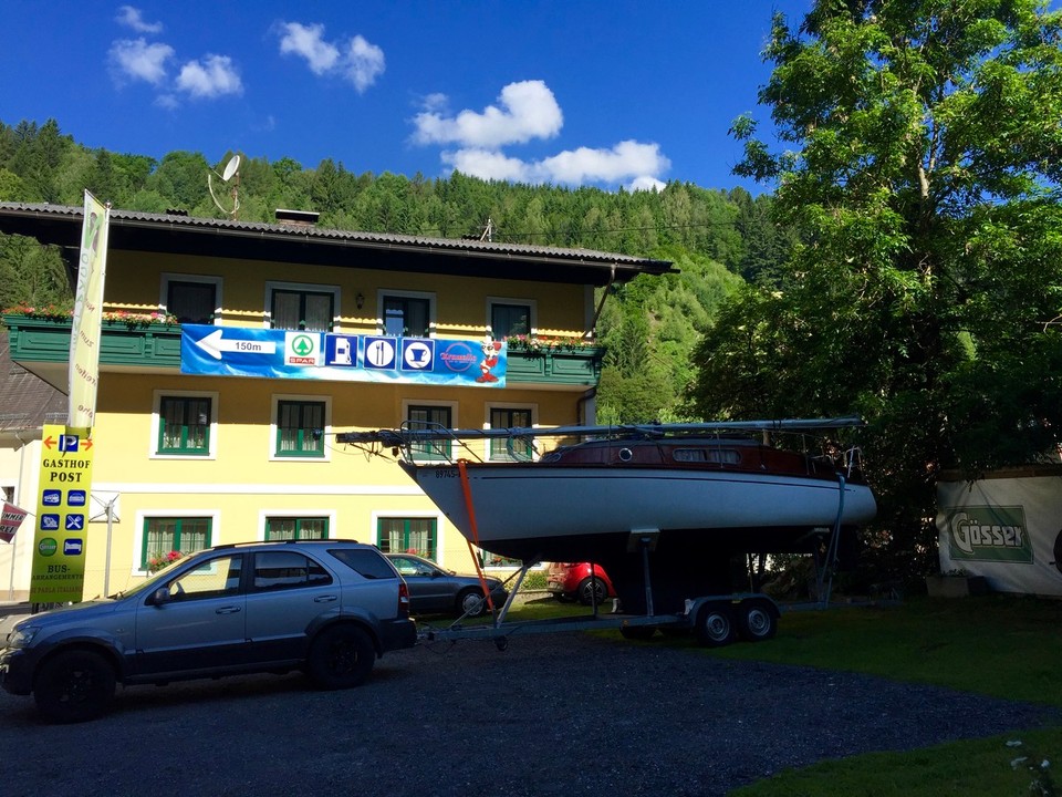 Österreich - Kremsbrücke - und hier steht unsere Ingomar