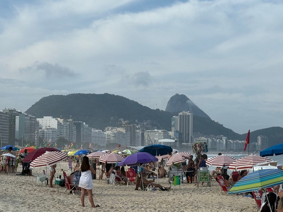 Brasilien - Rio de Janeiro - Heute ist es voll. Alle haben frei - Wochenende.