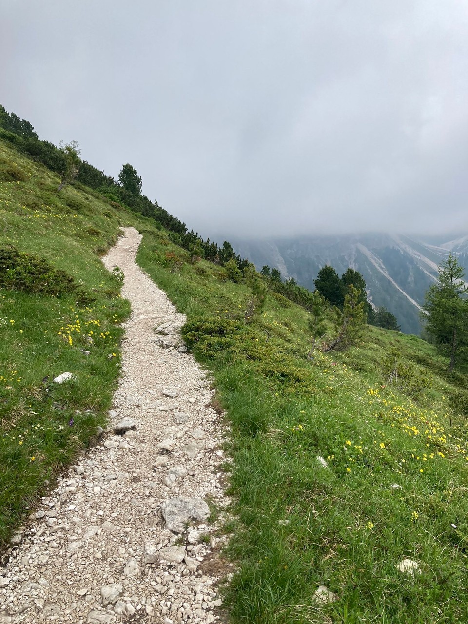Ort bestimmen … -  - Die Wolken hängen tief