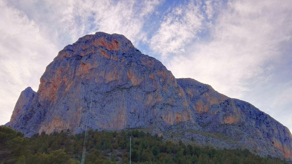 Spanien - Polop - Puig Campana am Abend
