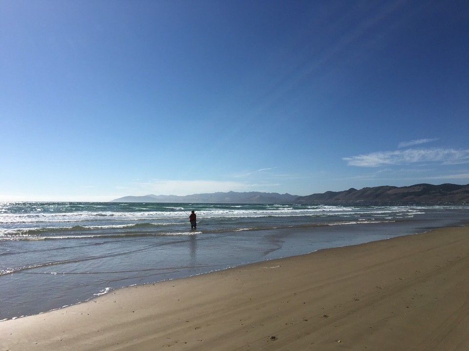 USA - Pismo Beach - 5 Minuten vom Campingplatz weg und schon wieder kann man das Meer genießen. Mein Nachmittag war einfach nur noch schön 