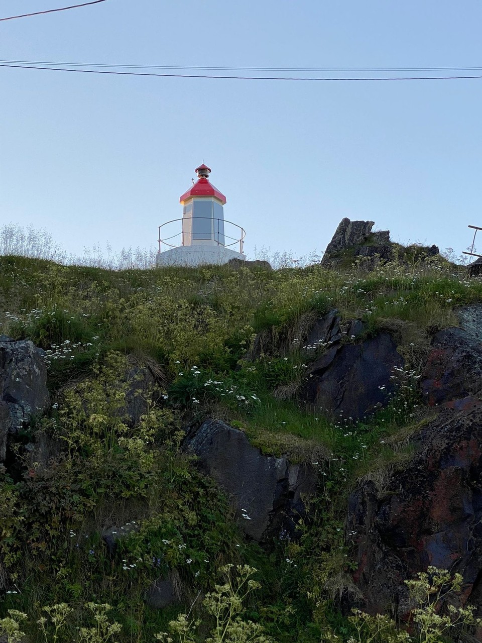 Norwegen - Nordkapp - Ein Minileuchtturm