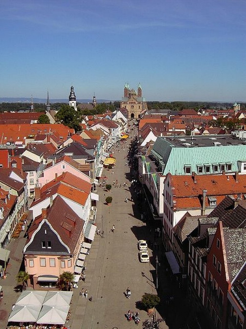 Deutschland - Speyer - Blick von oben...Alt Pörtel ***