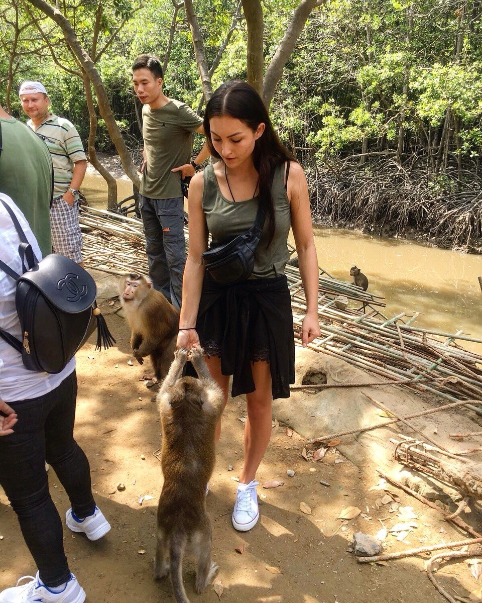 Vietnam - Ho-Chi-Minh Stadt - Monkey Tour Long Hòa 