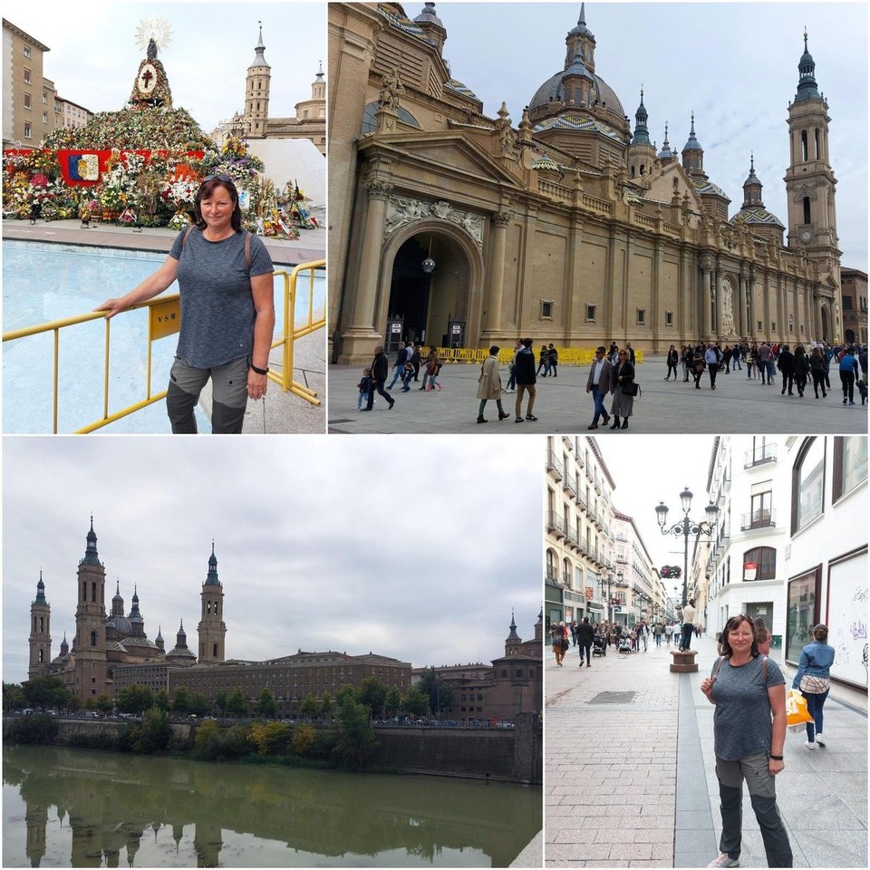 Spanien - Saragossa - Stopp in Saragossa, wir hatten Hunger!