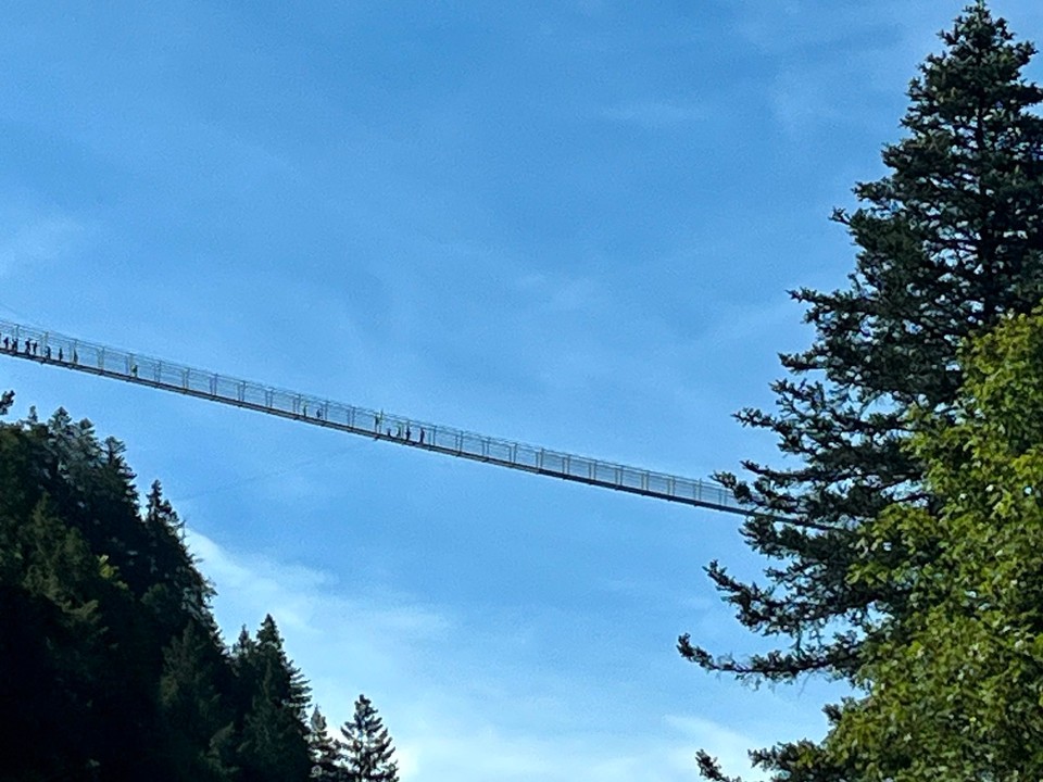 Italien - Bozen - Riesige Hängebrücke