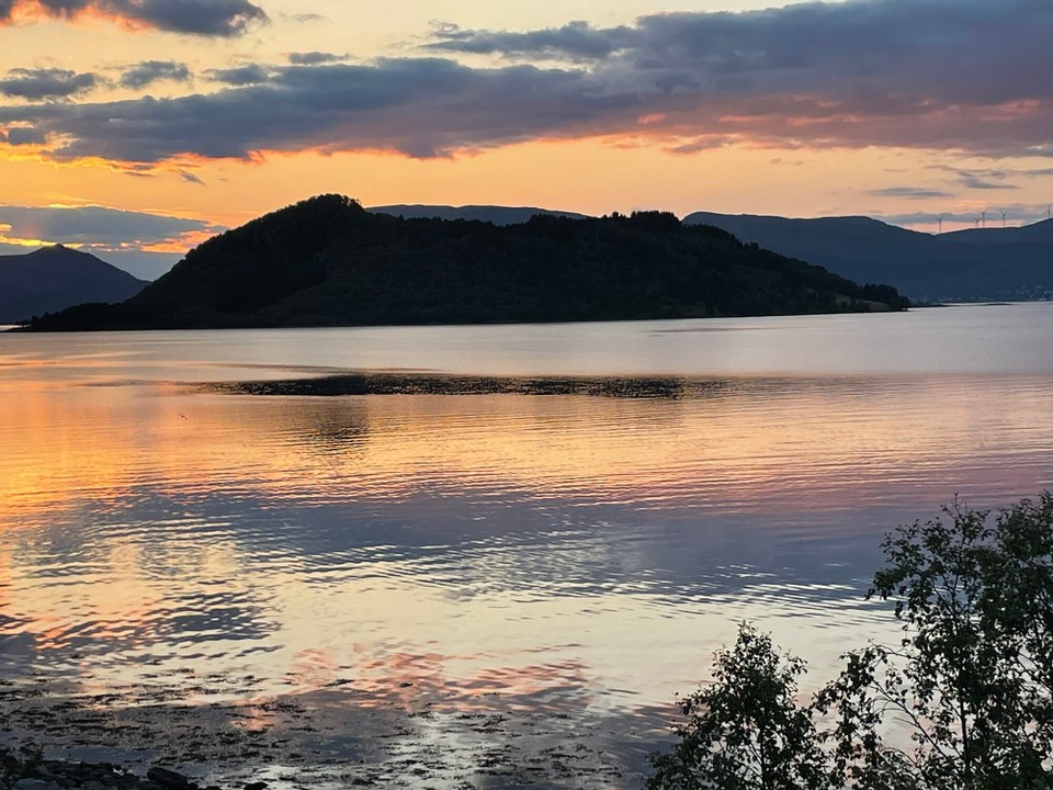 Norwegen - Sortland - Ein schöner Tag geht zu Ende 