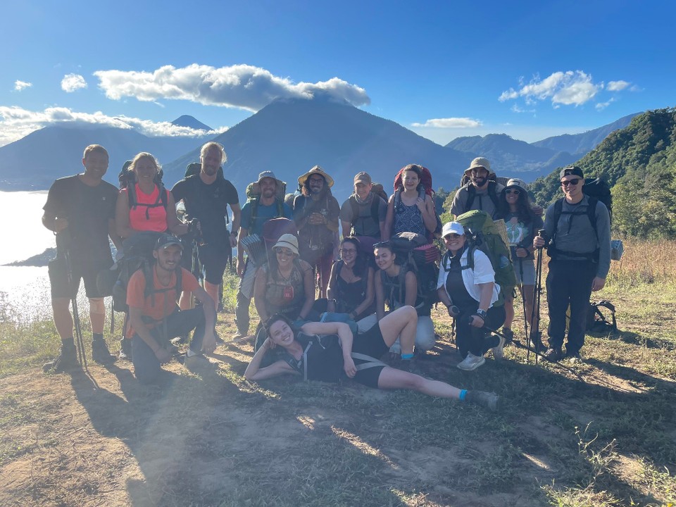 Guatemala - San Pedro La Laguna - Noch ca. 6 km Abstieg - dann ist die Tour geschafft ✔️