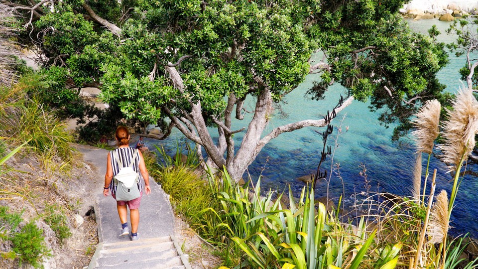 Neuseeland - Hot Water Beach - Muss man sich allerdings erarbeiten
