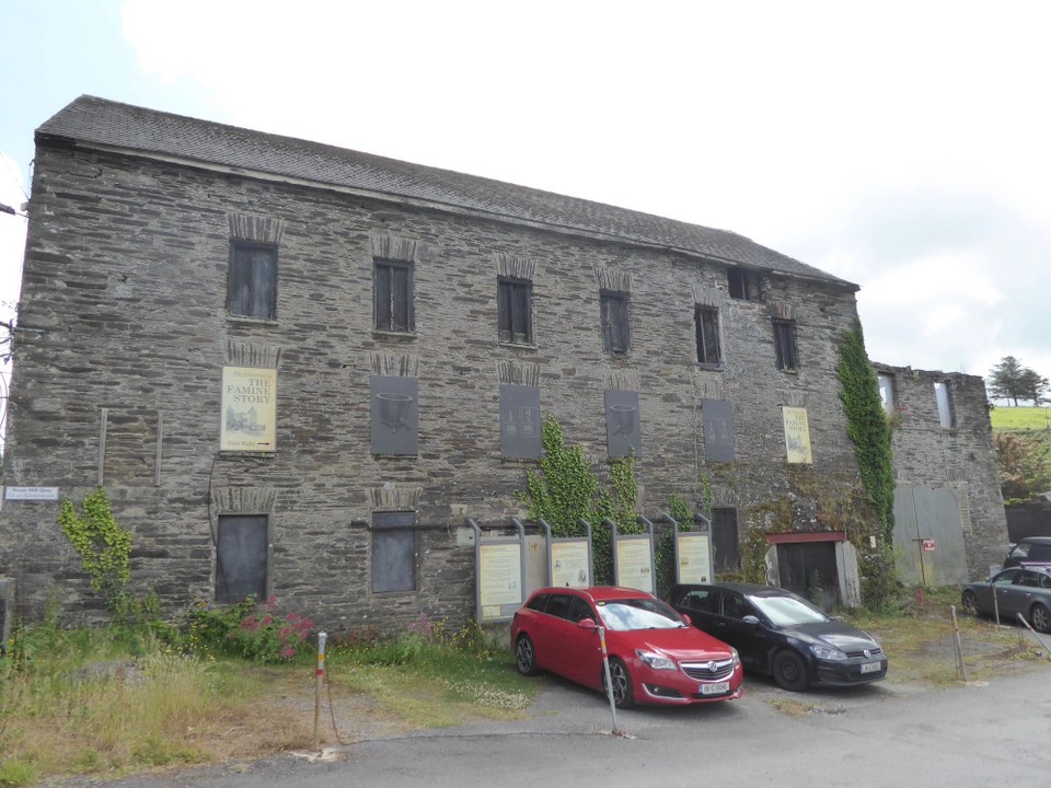 Ireland - Skibbereen - When newly-built in 1846, this steam mill became the site of one of the first large scale soup kitchens; a charity soup house which fed up to 8,600 a day. The soup was served free of charge, which was against prevailing policies at the time when the poor had to earn any relief given to them.