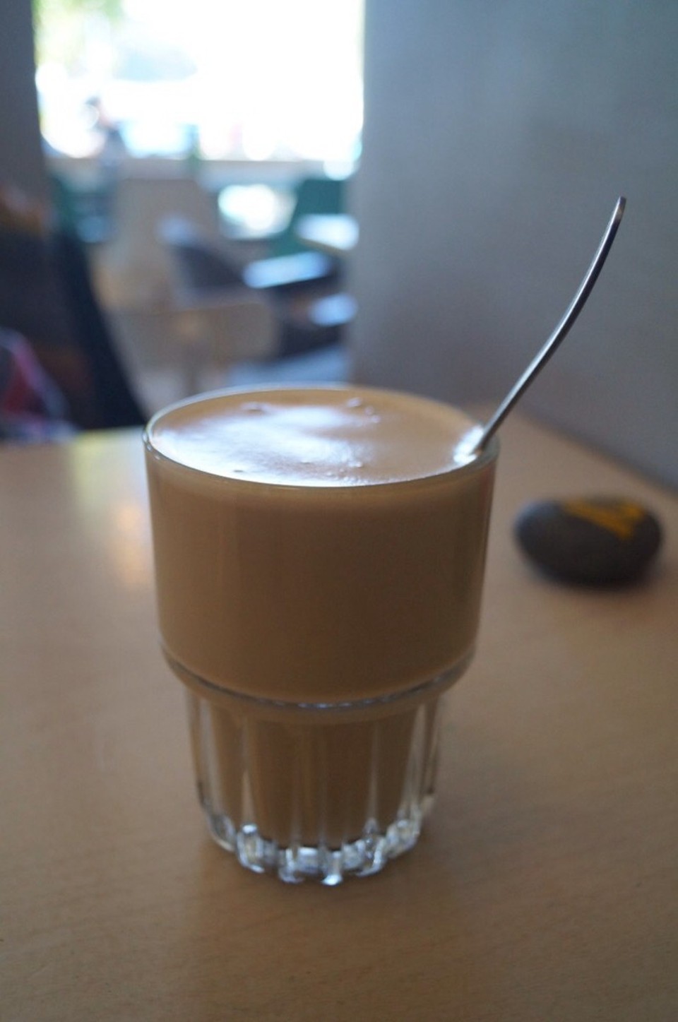 Island - Vestmannaeyjar - Cafe Latte war Ok.