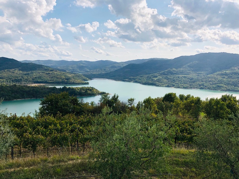 Kroatien - Buzet - Staudamm 