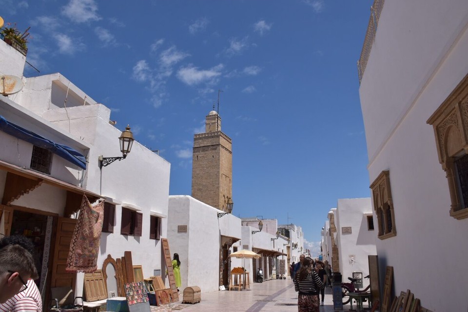 Marokko - Rabat - Die Festung ist wie eine kleine Stadt innerhalb von Rabat.