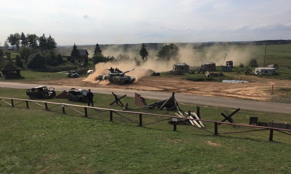 Belarus - Minsk - The T72 Tank Biathlon