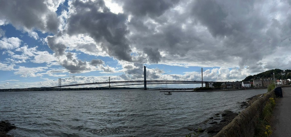 United Kingdom - North Queensferry - Forth Road Bridge (pont autoroutier du Forth)
