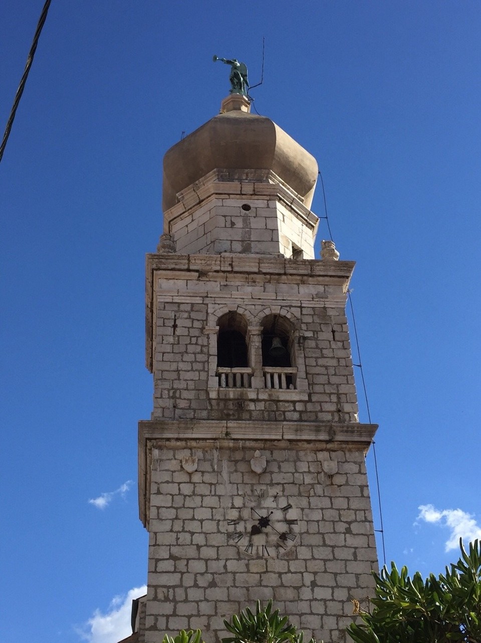 Kroatien - Krk - Kirchturm 