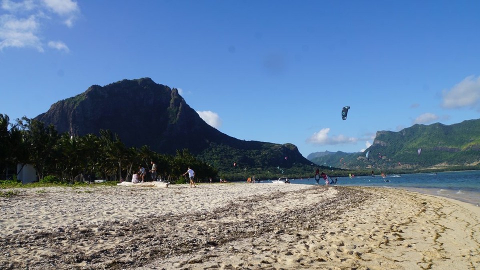 Mauritius -  - Blick zum Berg