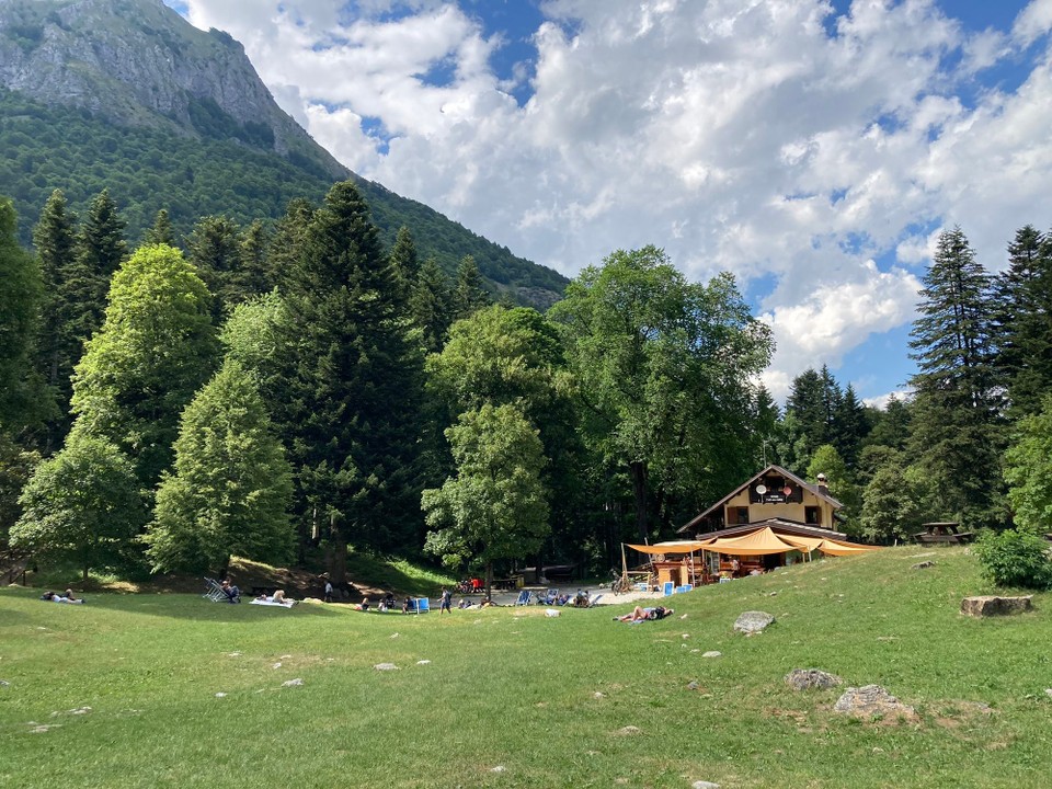Italien - Peveragno - Berghütte Pian delle Gorre
