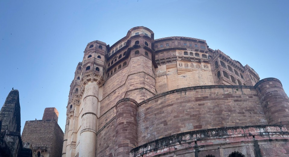 Indien - Jodhpur - Pünktlich um 9 Uhr öffnet die das Mararahafort.