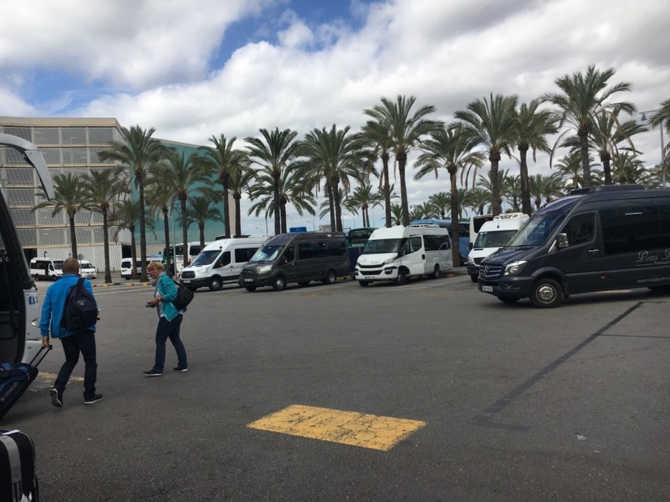 Spanien - Palma de Mallorca - Flughafen Ankunft