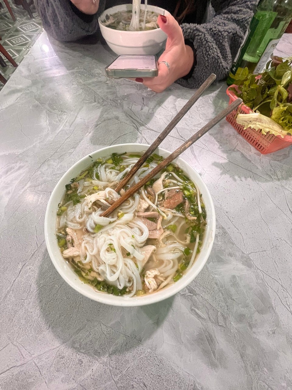 Vietnam - Ha Giang - Buffet dinner clearly wasn’t enough so a late night noodle soup too 