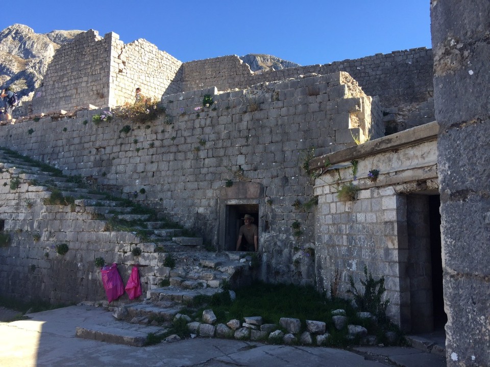  - Montenegro, Kotor - Fortress ruin at top