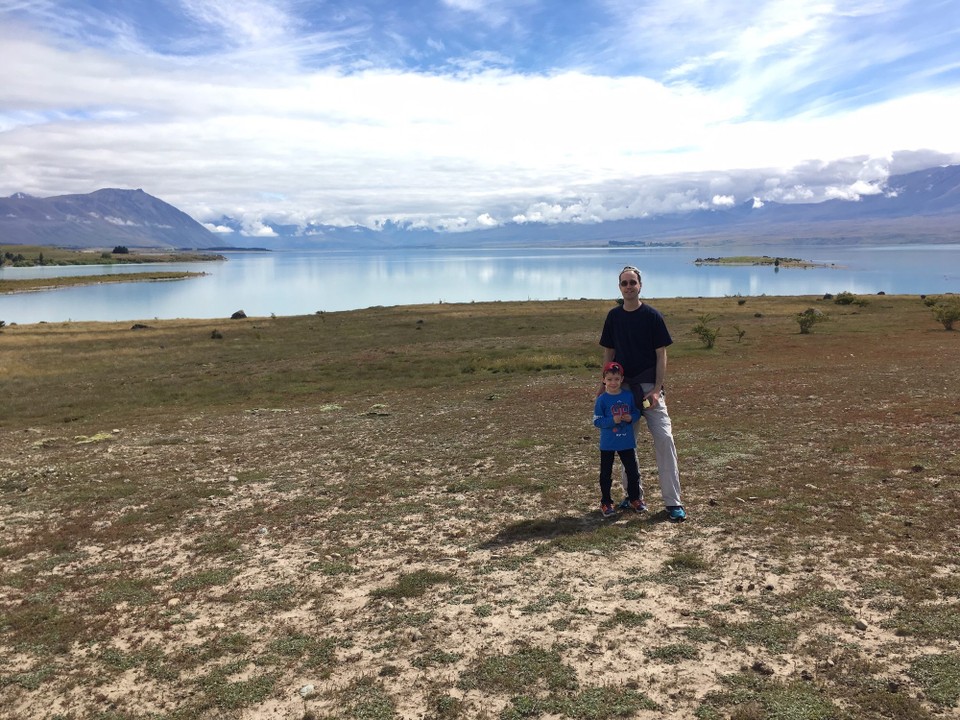 Neuseeland - Tekapo - Auf dem Peninsula Walk in der Nähe von Lake Tekapo.