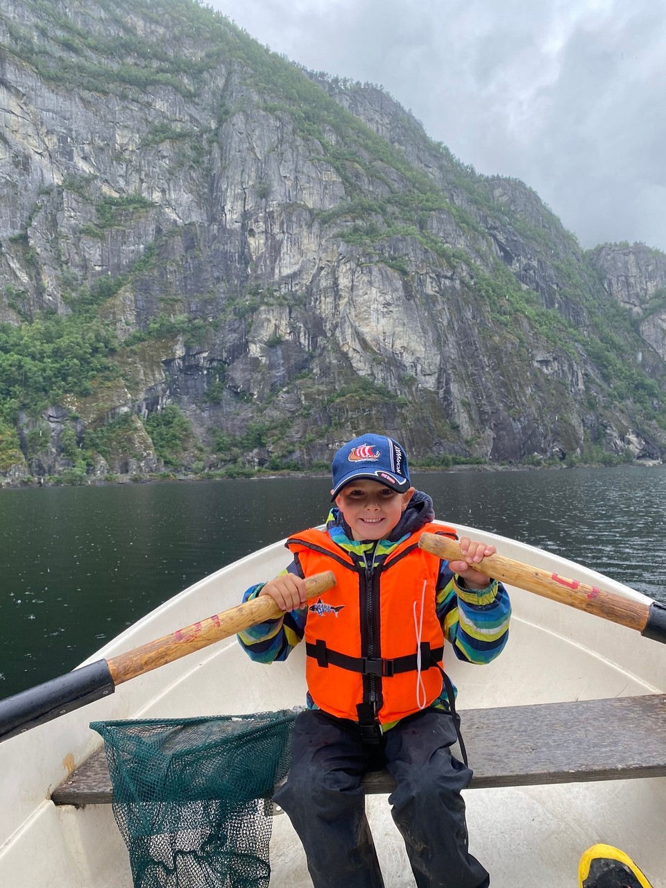 Norwegen - Vøringsfoss - Auf dem Eidfjord am 🎣 