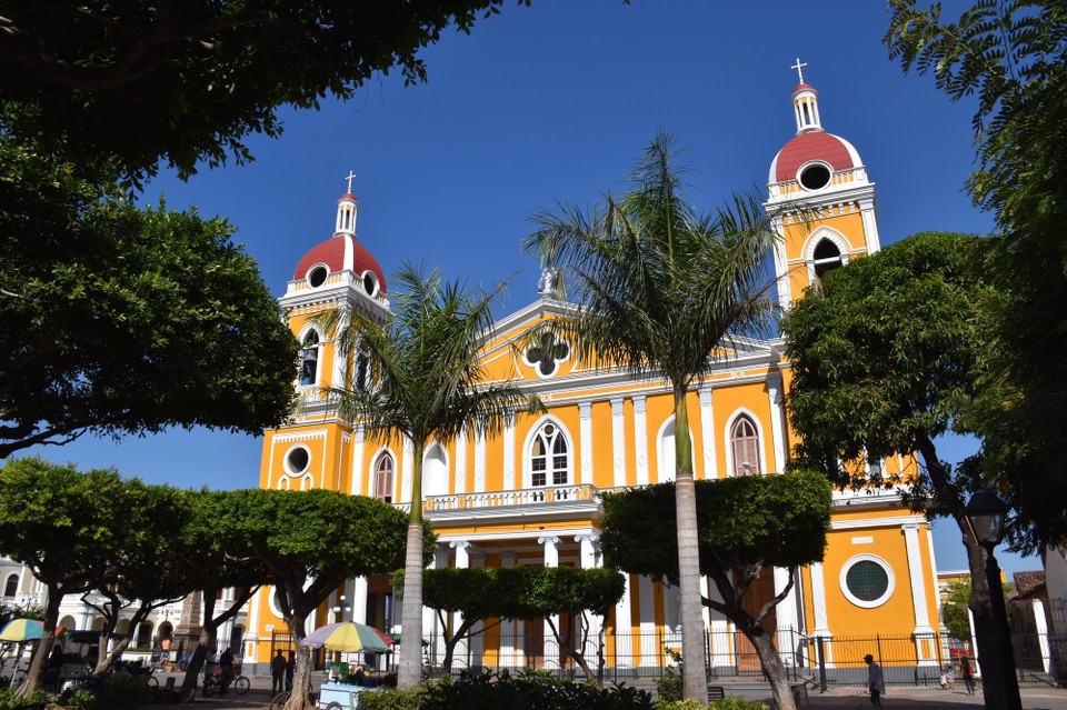 Nicaragua - Granada - Die Kathedrale war echt schön.