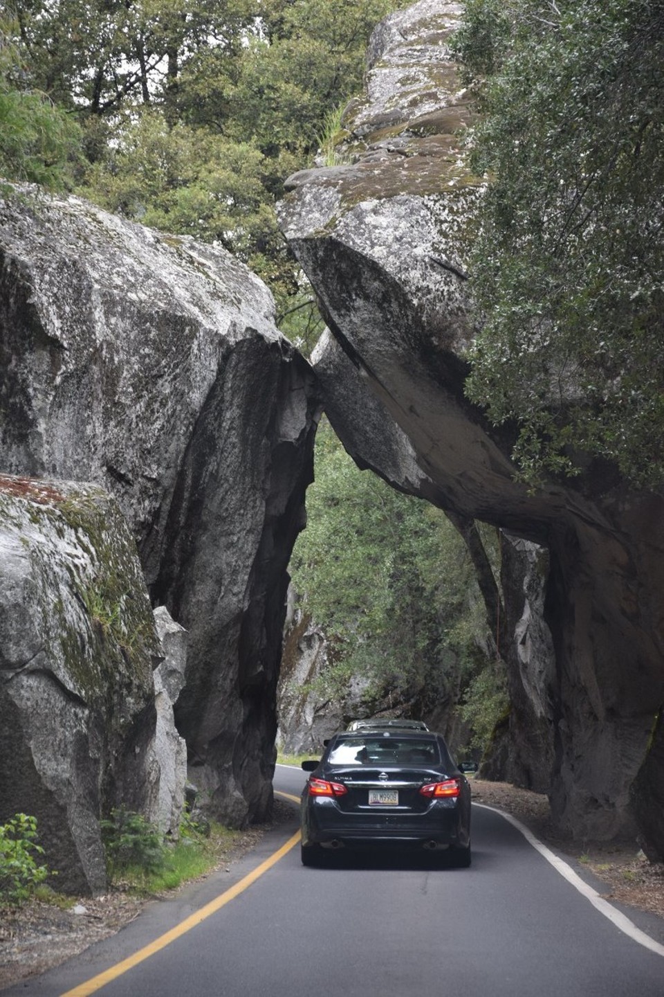 USA - Yosemite-Nationalpark - Arch Rock - das Eintrittstor zum Yosemite Park