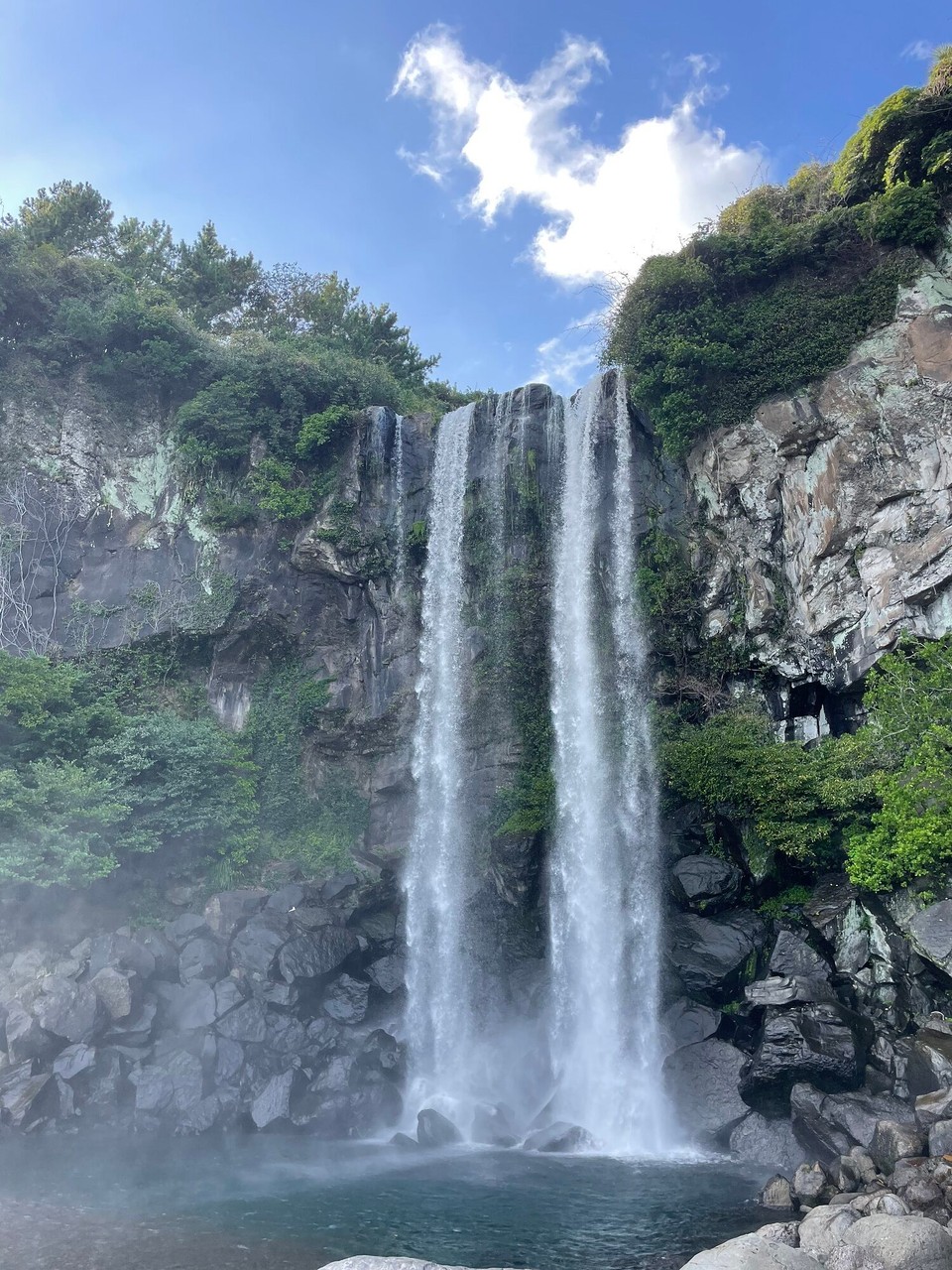 대한민국 - 서귀포시 - Wasserfall 1