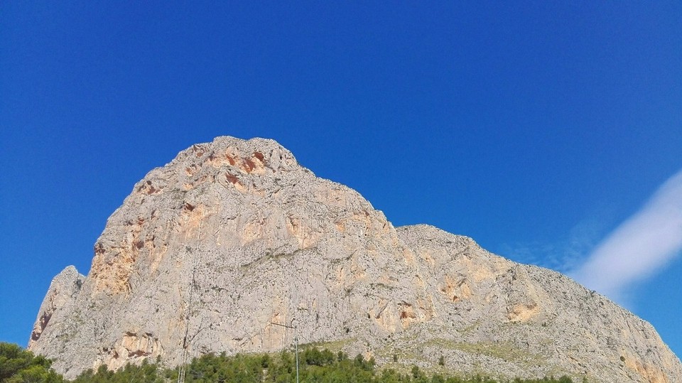 Spanien - Polop - Puig Campana bei Tag