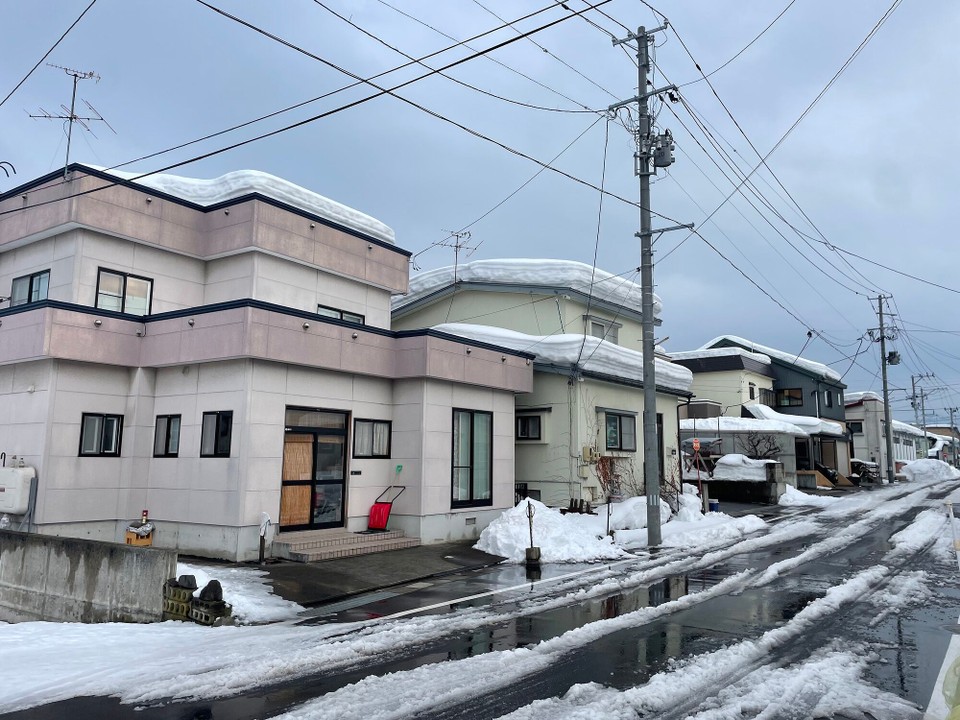 Japan - Hirosaki - e hundsgemeini Stadt.