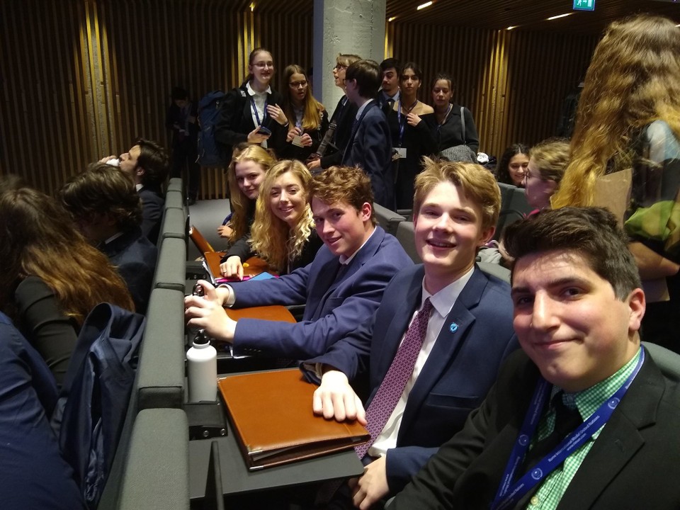 Italy - Rome - The team at closing ceremony.