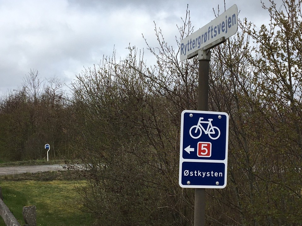  - Dänemark, Fredericia - Immer schön der Nummer 5 folgen.