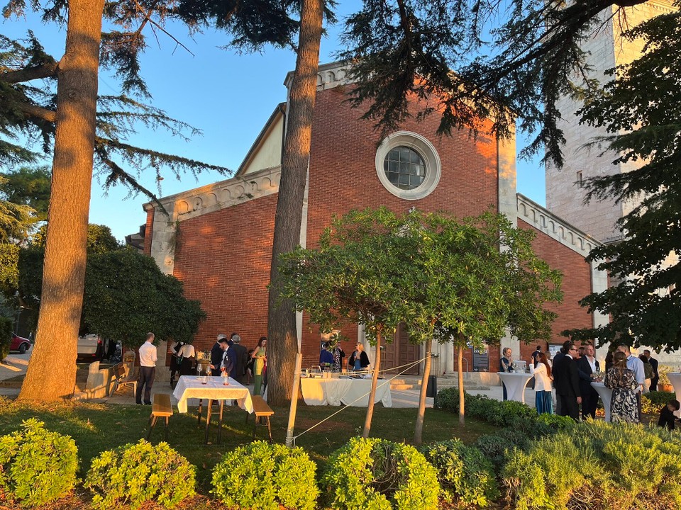 Kroatien - Novigrad - Kirche Novigrad 