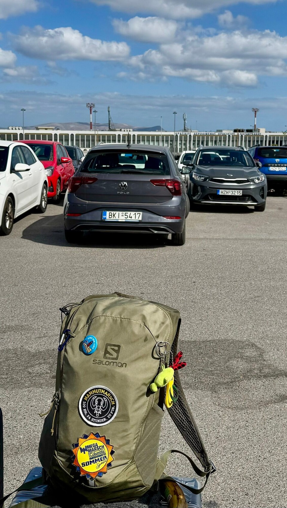 Griechenland - Nea Alikarnassos - Super pünktlich vor Ort, Upgrade auf‘s Auto und dann geht’s auch schon los in den griechischen Verkehr. 