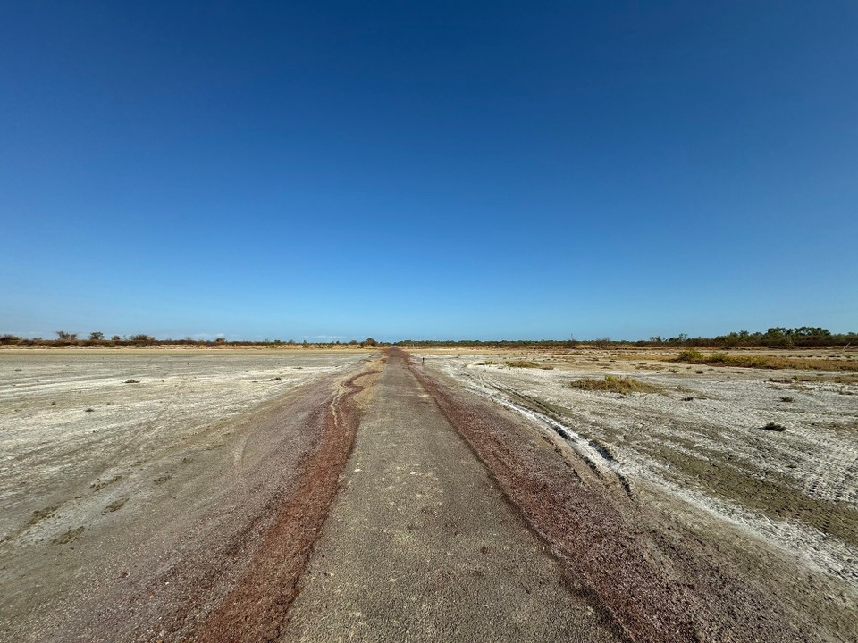 Australien - Karumba - Es würds langsam heiss zum Laufa.