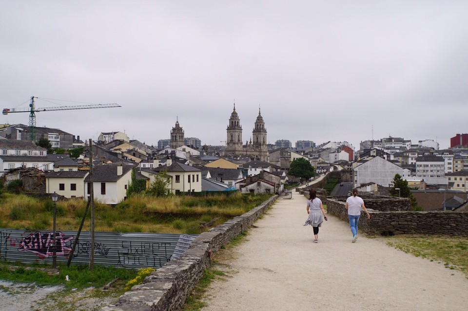 Spanien - Lugo - Die Stadtmauer